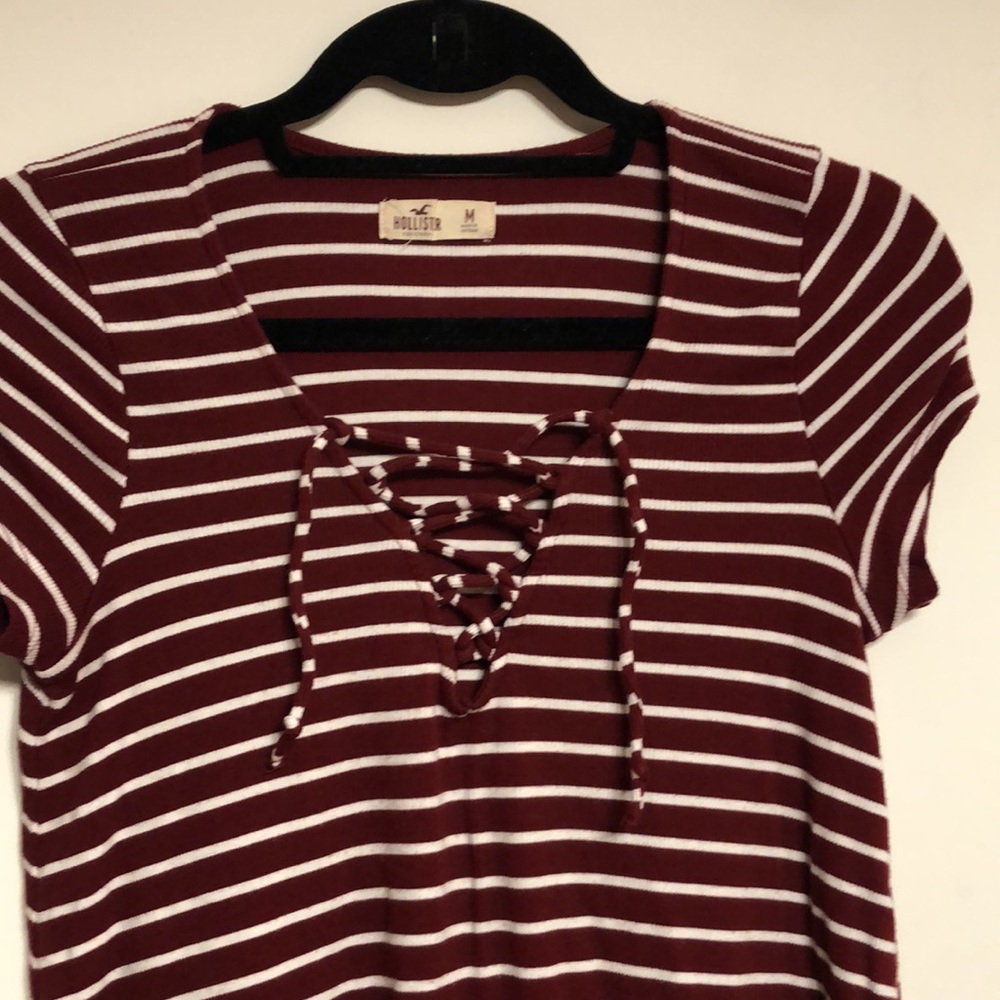 Hollister Lace Up Top